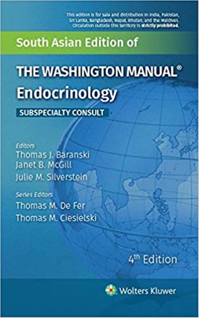 The Washington Manual of Endocrinology Subspecialty Consult, 4/e