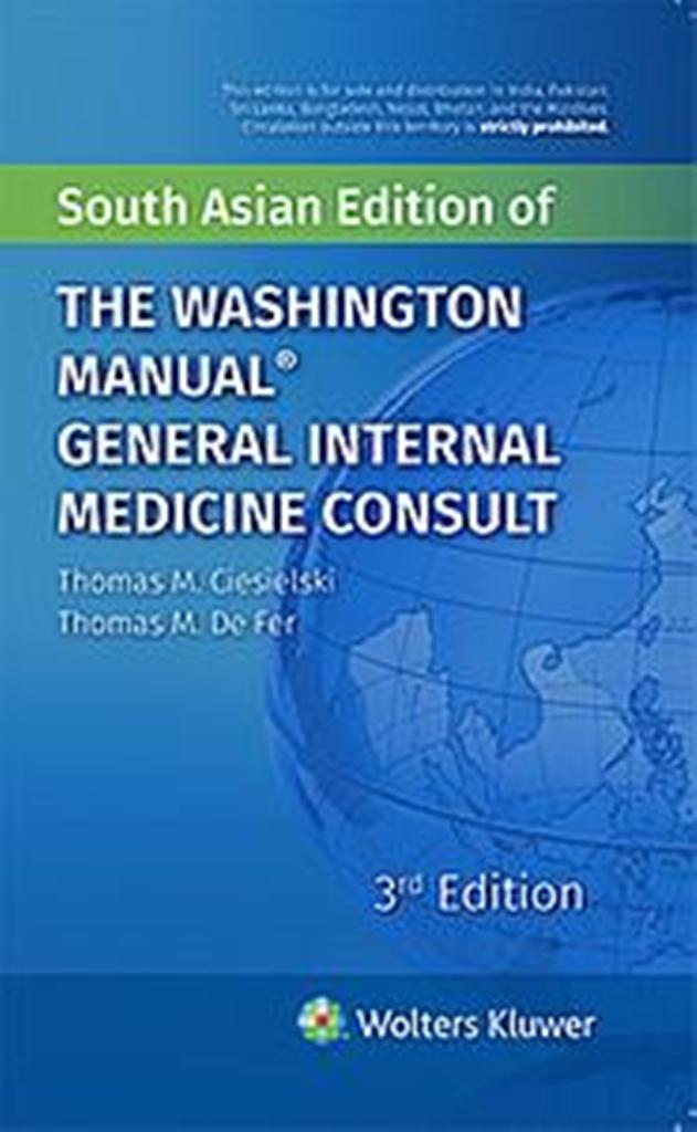 The Washington Manual of General Internal Medicine Consult, 3/e