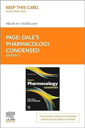 Dale's Pharmacology Condensed: 3ed