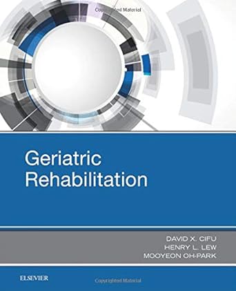 Geriatric Rehabilitation: 1ed