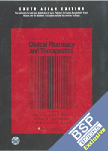 Clinical Pharmacy and Therapeutics, 4/e