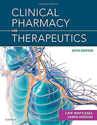 Clinical Pharmacy and Therapeutics: 6ed