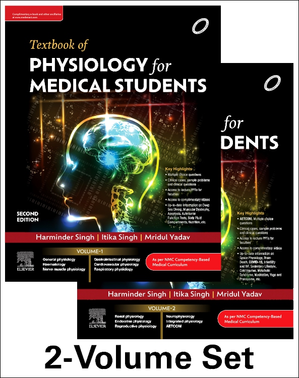 Textbook of Physiology for Medical Students, 2/e, 2-Vol. Set