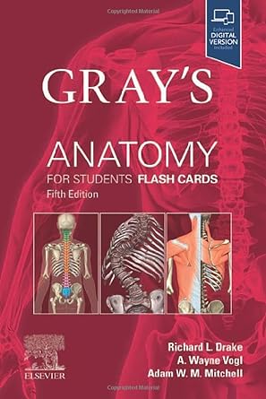 Gray's Anatomy for Students Flash Cards: 5ed