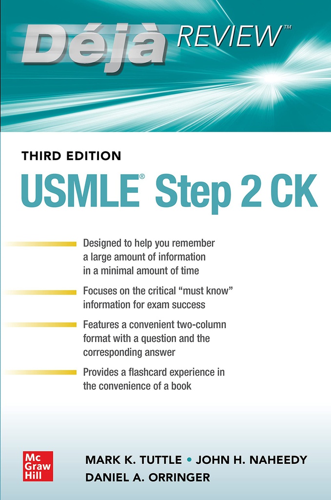 DEJA REVIEW: USMLE STEP 2 CK, 3E