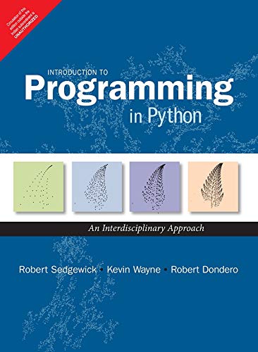 Introduction to Programming in Python: An Interdisciplinary Approach, 1e