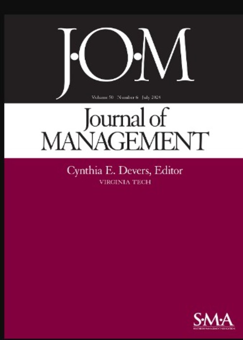Journal of Management - Print Only 
