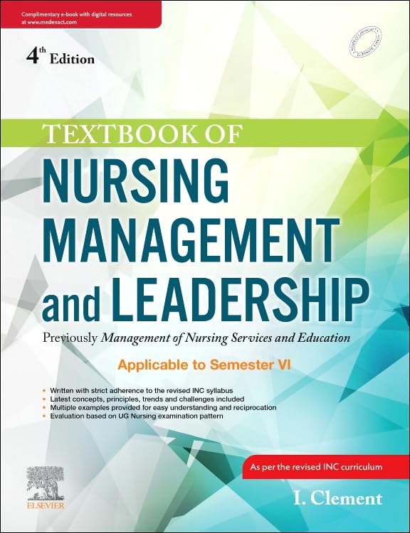 Textbook of Nursing Management and Leadership, 4/e