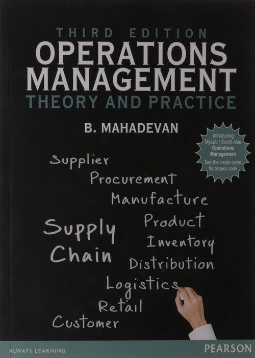 Operations Management: Theory and Practice, 3e