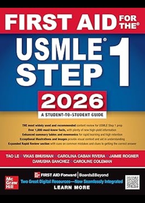 FIRST AID FOR THE USMLE STEP 1, 2026