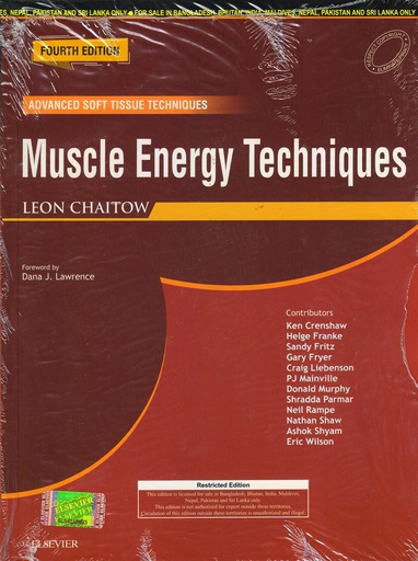 [B9788131257326] Muscle Energy Techniques, 4/e