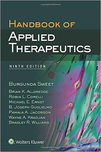 [B9789351295914] Handbook of Applied Therapeutics, 9/e