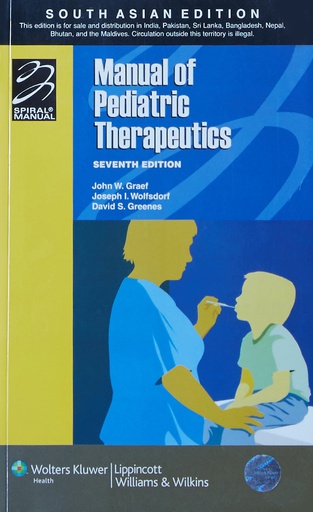 [B9788189960285] Manual of Pediatrics Therapeutics, 7/e