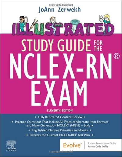 [B9780323777797] Illustrated Study Guide for the NCLEX-RN® Exam: 11ed