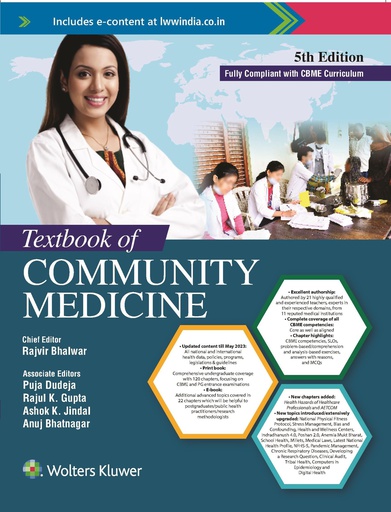 [B9789395736473] Textbook of Community Medicine, 5/e