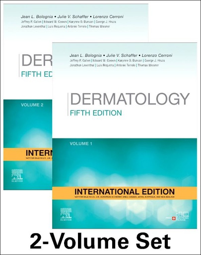 [B9780702084683] Dermatology, IE: 2-VOL Set, 5ed