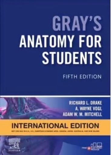 [B9780323935081] Gray's Anatomy for Students, IE, 5e