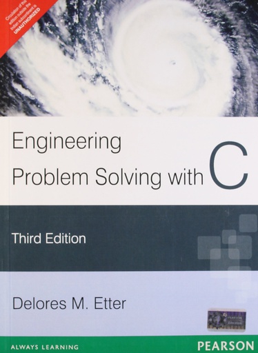 [B9788131767610] Engineering Problem Solving with C, 3e