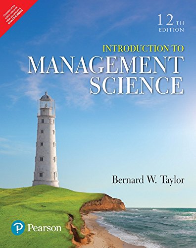 [B9789332579422] Introduction to Management Science, 12e