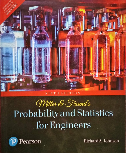 [B9789353945237] Miller and Freund's Probability and Statistics for Engineering, 9e