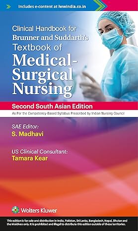 [B9789395736411] Clinical Handbook for Brunner & Suddarth's Textbook of Medical Surgical Nursing, 2nd SAE