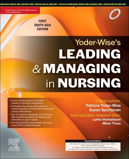 [B9788131256435] Yoder-Wise’s Leading and Managing in Nursing, 1st SAE