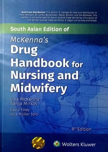 [B9788119666720] Mckenna's Drug Handbook for Nursing and Midwifery, 9th edition 