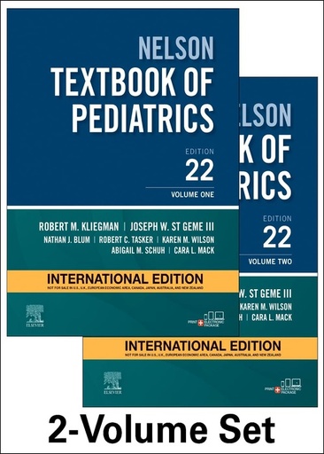 [B9780323883085] Nelson Textbook of Pediatrics, 2-Vol. Set, IE, 22/e