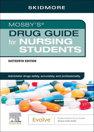 [B9780443269646] Mosby's Drug Guide for Nursing Students: 16ed