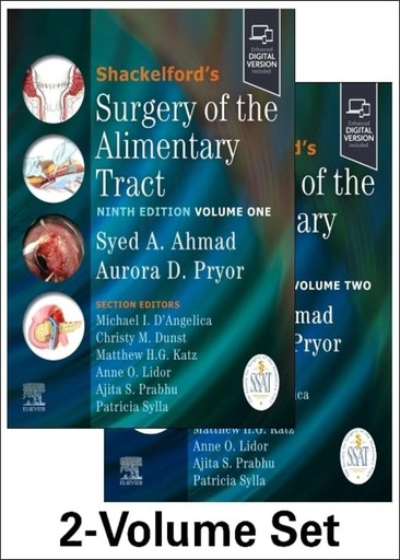 [B9780443112966] Shackelford's Surgery of the Alimentary Tract, 2 Volume Set: 9ed