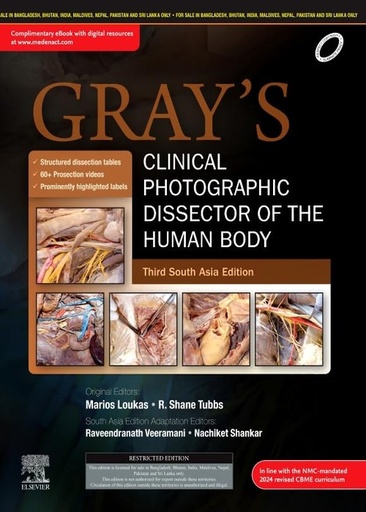[B9788131269824] Gray's Clinical Photographic Dissector of the Human Body, 3/e-SAE